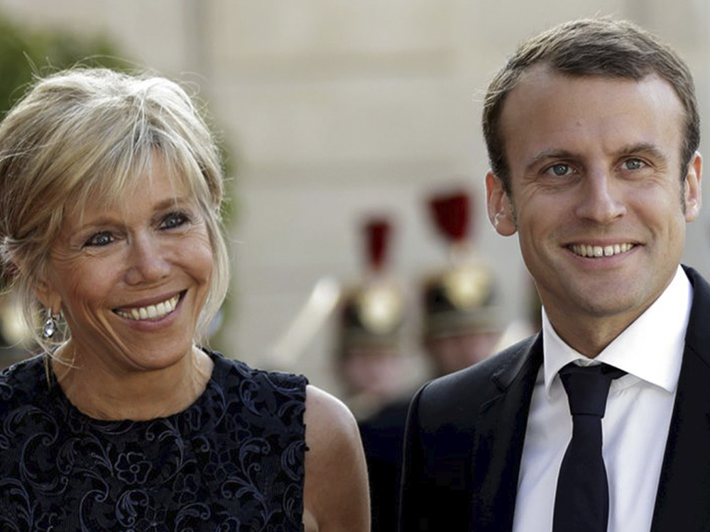 Brigitte és Emmanuel Macron